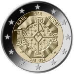 5 x 2 Euro Deutschland 2023 Karl der Große - 1275....