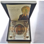 1 Unze Silber Ghana Edvard Munch Der Schrei Diamond Art...