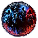 1 oz Kanada Maple Leaf 2023 - VIER REITER der APOKALYPSE...