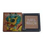 1/2 oz Tuvalu 2024 Proof - BABY DRACHE - JAHR des DRACHEN - LUNAR DRACHE - 50 AUCent - Silberdrache