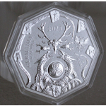 1 oz Silber Germania Mint - WITCHCRAFT - Die GERMANISCHE SEHERIN - SEERESS Völva - OctagonprägungSerie WITCHCRAFT - Neue Serie - 1. Ausgabe Die Seherin