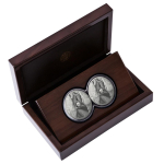 Neu* 2 x 1 Unze Silber Big Five Serie II Nashorn Doppel-Kapsel Südafrika 2022 Proof