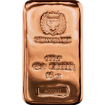 10 oz Kupferbarren Germania Mint - Hologramm mit...