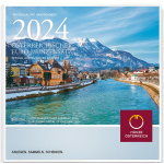 Österreich 3,88 Euro 2024 Kursmünzensatz - BAD...