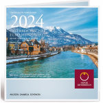 Österreich 3,88 Euro 2024 Kursmünzensatz - BAD...