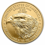 1/2 Unze Gold USA 2024 BU - Eagle - Liberty - 25 $