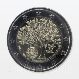 2 Euro Portugal 2007 EU Präsidentschaft Ratsvorsitz