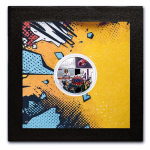 1 Unze Silber Cook Islands 2023 - TENHAM METEORIT - CIT