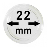 Münzkapsel 22,00 mm für 1/4 Unze Tudor Queens...