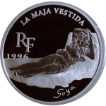 Frankreich 1,5 Euro Silber 1996 Proof - 10 Francs - GOYA...