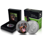 1 oz Niue 2016 Antique Finish - DEUTSCHER ROTTWEILER -...