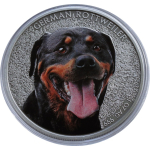 1 oz Niue 2016 Antique Finish - DEUTSCHER ROTTWEILER -...