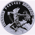 NEU* 1 Unze Silber Niue 2024 BU - PERSEUS Sohn des Zeus -...