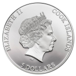 Cook Inseln 2014 Anders Celsius - Thermometer Münze...