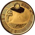 NEU* 1 oz Gold Cayman Island 2023 - STACHELROCHEN STINGRAY - 5$