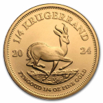 1/4 Unze Gold Krügerrand Südafrika BU 2024