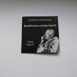 Palau 2011 1 $ Papst Johannes Paul II - Seligsprechung - 2$