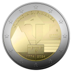 2 Euro Italien 2024 - Guardia di Finanza  - bankfrisch...