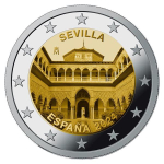Spanien 2 Euro 2024 bfr - Altstadt von Sevilla - bankfrisch