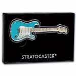 1 oz Solomon Islands 2024 Proof - JAGUAR GITARRE - Serie Guitar Shaped Coins 2 $ - 5. Ausgabe