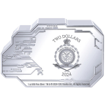 1 oz Niue 2024 Proof Star Trek - DEEP SPACE NINE - Vehicles - silber 2 NZ$