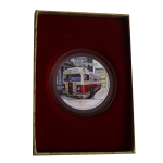 1 oz Niue 2010 Proof - Sowjet Transporter / BUS - silber...