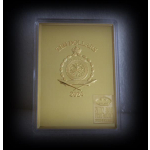 AURINUM*TOP*ANGEBOT** 5 oz Niue 2024 Gilded Proof - 85 Jahre BATMAN Sonderedition - Posters - Superheroes Kollektion - 10 NZD - Auflage 200! - Echtbilder / Real Photos