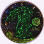 1 oz USA 2018 American Eagle Liberty - PLANET JUPITER mit...