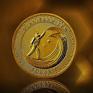 1/10 oz Gold Malta 2022 Proof - SOLARIS - 10 Euro - Stanisław Lem Master of Science Fiction