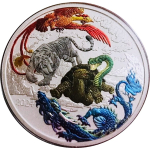 1 oz Australien 2024 COLOR I - Vier WÄCHTER - FOUR...