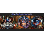 1 oz Canada 2024 - ASTRONAUT PLANETENBESIEDELUNG - Black Ruthenium Color - * 2. Ausgabe