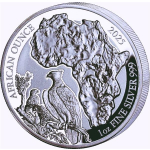 NEU* 1 oz Ruanda 2025 Proof - KAMPFADLER - MARTIAL EAGLE...