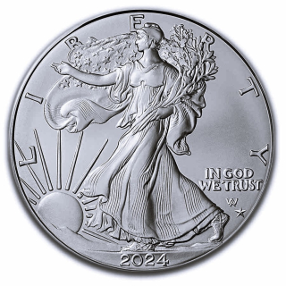 Nochmals verfügbar* 1 oz USA 2024 American Eagle STAR PRIVY - Erste PRIVY Münze der U.S. Mint - LIBERTY AMERICAN EAGLE - 1$ - US Mint