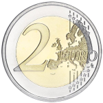 2 Euro Finnland 2014 100. Geburtstag Ilmari Tapiovaara unc.