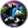 2 x 30 g China 2025 - PANDA TAG & NACHT - NIGHT & DAY -Pandafamilie am Wasserfall - Silber Farbe Color