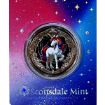 NEU* 1 oz Fiji 2024 VELORIA Lila-Rosa - UNICORN - EINHORN...