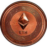 1 oz USA Kupfer Round - ETHEREUM - Bitcoin = Freiheit...