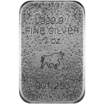 NEU* 2 oz Guss-Motiv-Barren - Der TERMINATOR & The FOX - Der Wandernde Terminator mit Seele & Die Fucks-Freundschaft - Silber Color - Auflage nur 250 !