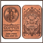 NEU** 1 oz USA Kupfer Motivbarren - ST. GAUDENS USA...