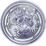 1 oz TANIWHA 2024 Neuseeland Silber BU - Die Welt der...