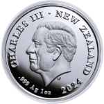 1 oz TANIWHA 2024 Neuseeland Silber BU - Die Welt der MAORI Ureinwohner  - silber 1 NZ$