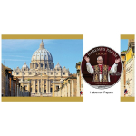 1 oz USA American Eagle 2025 - PAPST LEO XIV. Habemus Papam - Liberty - Silber Edition Color