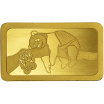 1 g Goldbarren - Panda Berlin 2024 - BU - Münze Berlin