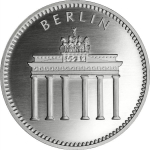 NEU* 1 Unze Silber - Panda Berlin - 2025 BU - Coin Card - die neuen Berliner Pandas