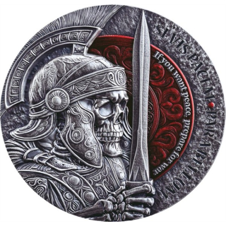 2 oz Kamerun 2025 Antique - Frieden durch Stärke - SI VIS PACEM PARA BELLUM - Peace through Strength - 2000 Francs