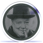NEU* 1 oz Niue 2025 Prooflike - WINSTON CHURCHIll -...