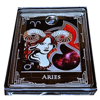 LETZTE MÜNZE** 2 oz Niue 2025 Proof -WIDDER / ARIES - Zodiac Sternzeichen Ausgabe 2 - silber 3 NZ$ - NZ Mint Agoro