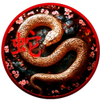 1 oz American Eagle 2025 Space Red SNAKE - Jahr der...