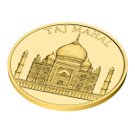 1 oz GOLD Niue 2025 Proof - TAJ MAHAL Indien - Die 7 Weltwunder der Antike - 50 $