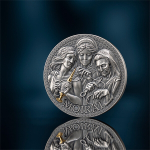 1 oz Kamerun 2025 - MOIRAI - Schicksalsgöttinnen - Griechische Mythologie serie - Antique Finish 1000 Francs